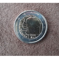 Finlandia 2020 2 Euro Linna FDC